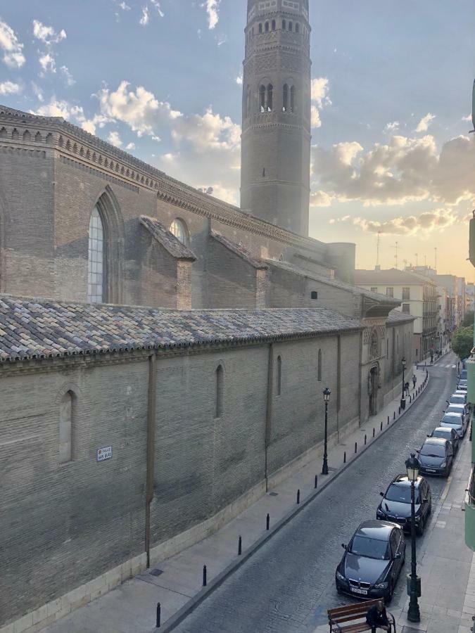 Apartamento San Blas-Antiguo Mercado Central Zaragoza Exteriör bild